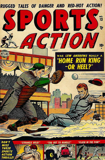 Cover for Sports Action (Marvel, 1950 series) #13
