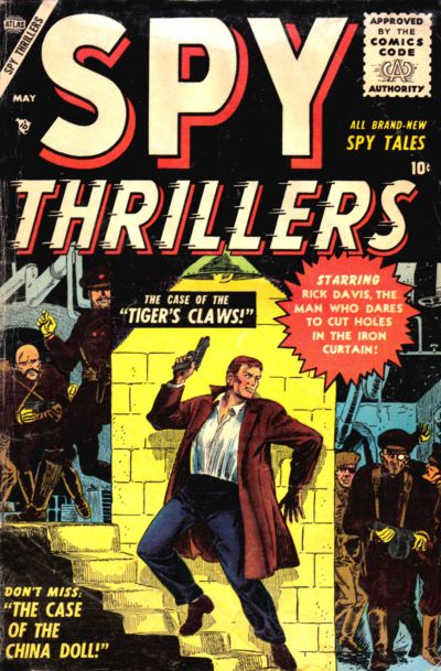 Cover for Spy Thrillers (Marvel, 1954 series) #4
