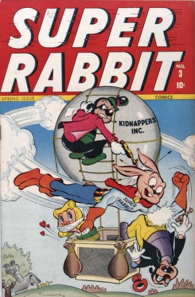 Cover for Super Rabbit Comics (Marvel, 1943 series) #3