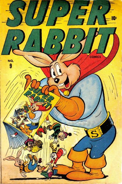 Cover for Super Rabbit Comics (Marvel, 1943 series) #9