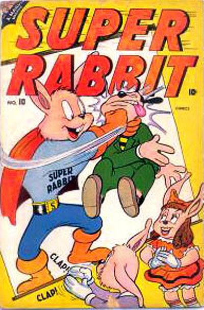 Cover for Super Rabbit Comics (Marvel, 1943 series) #10