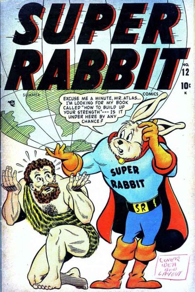 Cover for Super Rabbit Comics (Marvel, 1943 series) #12