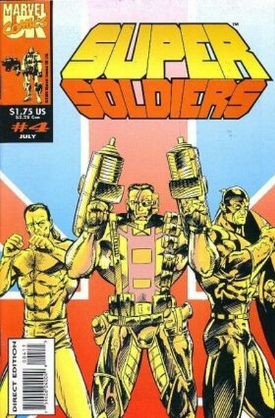 Cover for Super Soldiers (Marvel, 1993 series) #4