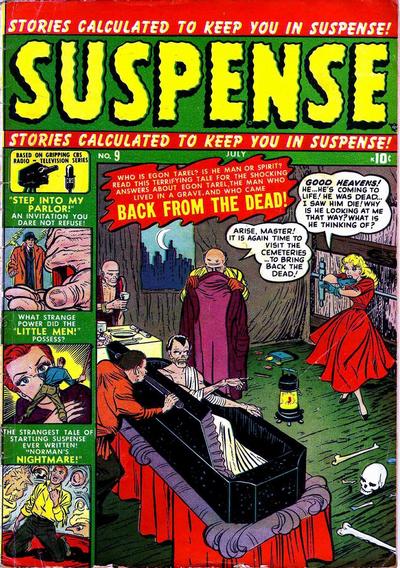 Cover for Suspense (Marvel, 1949 series) #9