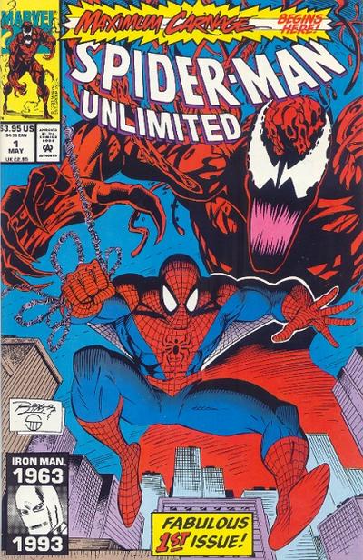 Cover for Spider-Man Unlimited (Marvel, 1993 series) #1 [Direct Edition]