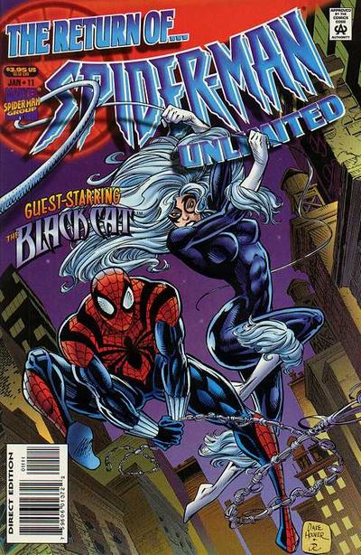 Cover for Spider-Man Unlimited (Marvel, 1993 series) #11 [Direct Edition]