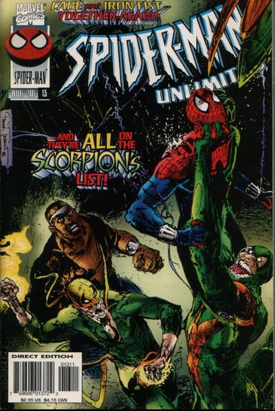Cover for Spider-Man Unlimited (Marvel, 1993 series) #13 [Direct Edition]