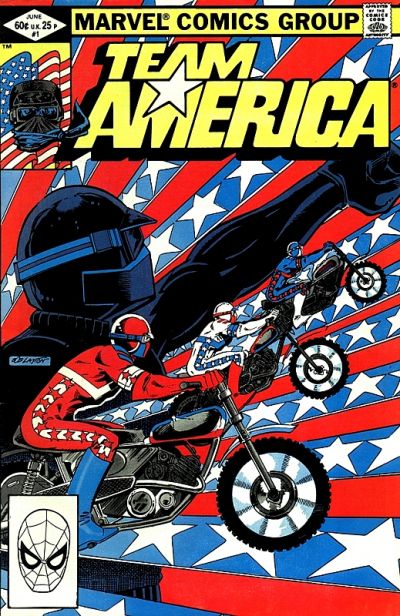 Cover for Team America (Marvel, 1982 series) #1 [Direct]
