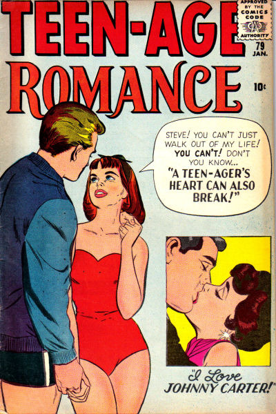 Cover for Teen-Age Romance (Marvel, 1960 series) #79