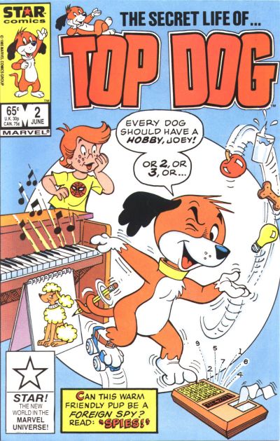Cover for Top Dog (Marvel, 1985 series) #2 [Direct]
