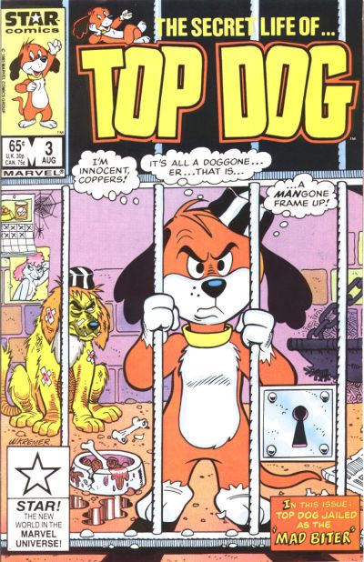 Cover for Top Dog (Marvel, 1985 series) #3