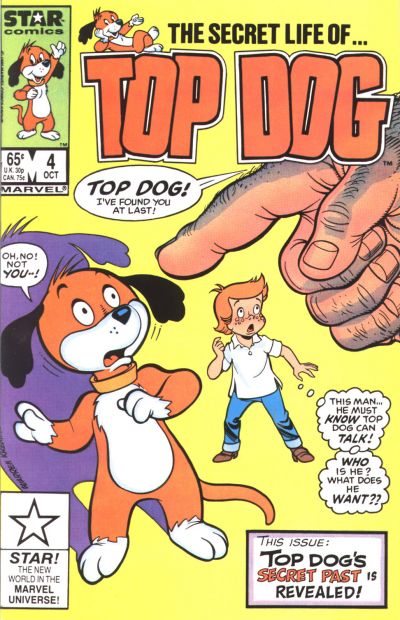 Cover for Top Dog (Marvel, 1985 series) #4