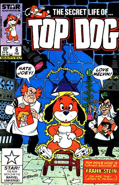 Cover for Top Dog (Marvel, 1985 series) #6