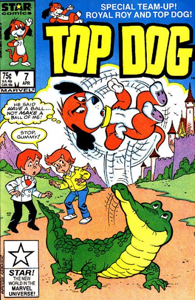 Cover for Top Dog (Marvel, 1985 series) #7