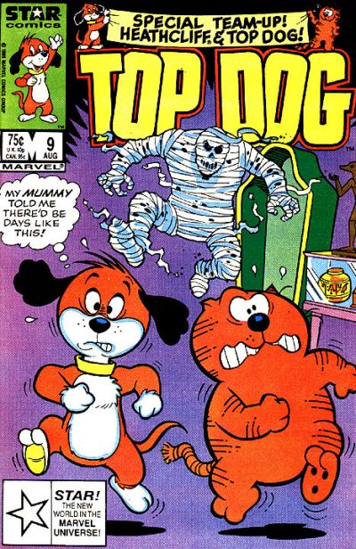 Cover for Top Dog (Marvel, 1985 series) #9