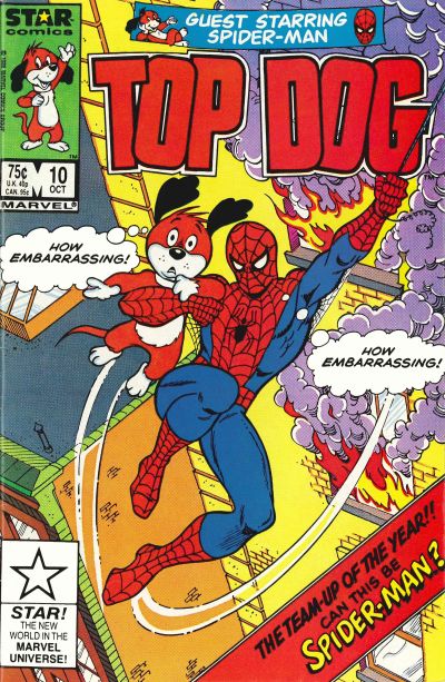 Cover for Top Dog (Marvel, 1985 series) #10 [Direct]