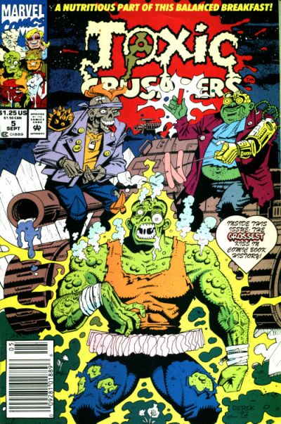Cover for Toxic Crusaders (Marvel, 1992 series) #5