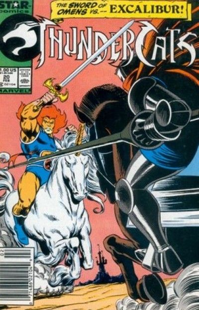 Cover for Thundercats (Marvel, 1985 series) #20