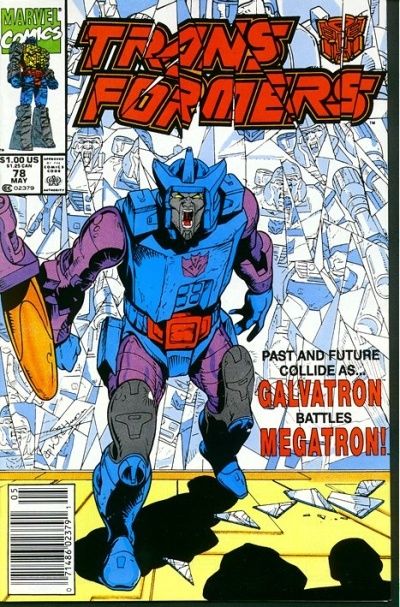 Cover for The Transformers (Marvel, 1984 series) #78 [Newsstand]