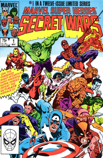 Cover for Marvel Super-Heroes Secret Wars (Marvel, 1984 series) #1 [Direct]