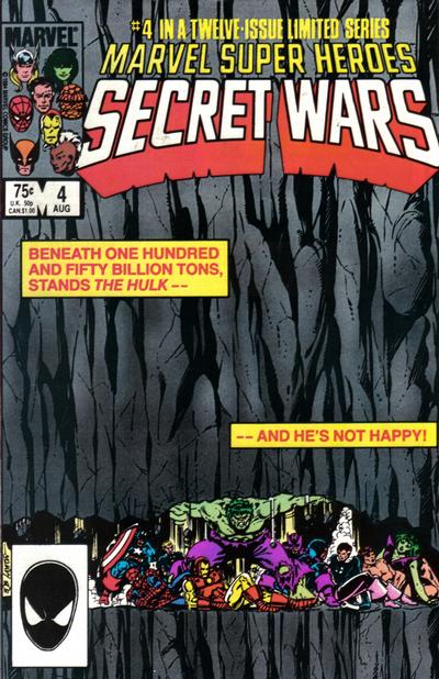 Cover for Marvel Super-Heroes Secret Wars (Marvel, 1984 series) #4 [Direct]