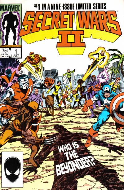 Cover for Secret Wars II (Marvel, 1985 series) #1 [Direct]