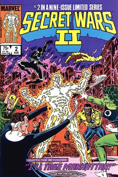 Cover for Secret Wars II (Marvel, 1985 series) #2 [Direct]