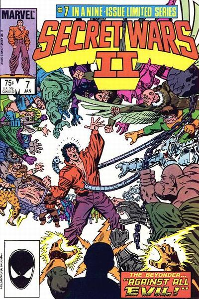 Cover for Secret Wars II (Marvel, 1985 series) #7 [Direct]