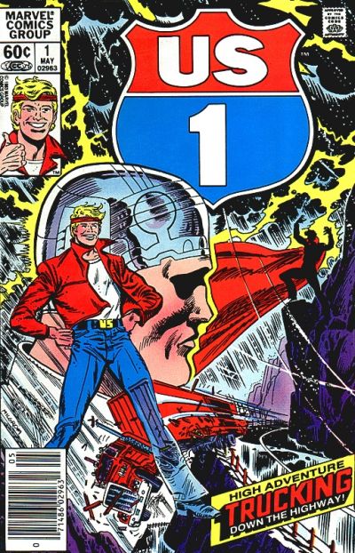 Cover for U.S. 1 (Marvel, 1983 series) #1 [Newsstand]