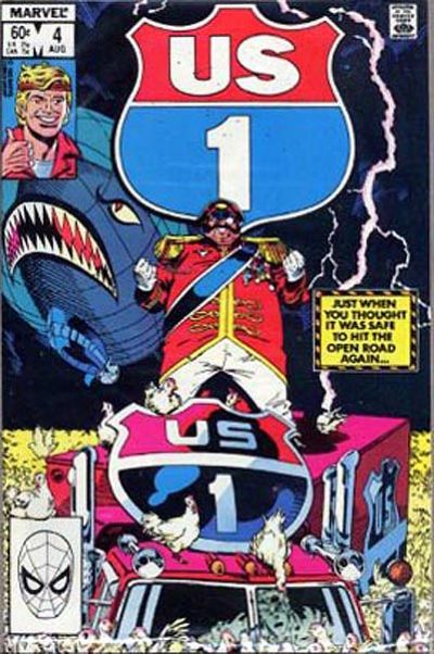 Cover for U.S. 1 (Marvel, 1983 series) #4 [Direct]