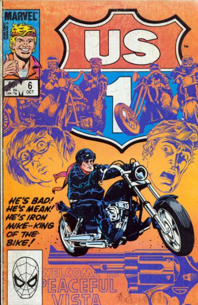 Cover for U.S. 1 (Marvel, 1983 series) #6 [Direct]