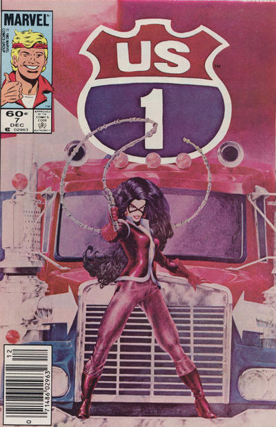 Cover for U.S. 1 (Marvel, 1983 series) #7 [Newsstand]