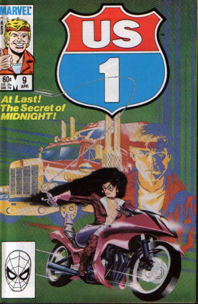 Cover for U.S. 1 (Marvel, 1983 series) #9 [Direct]