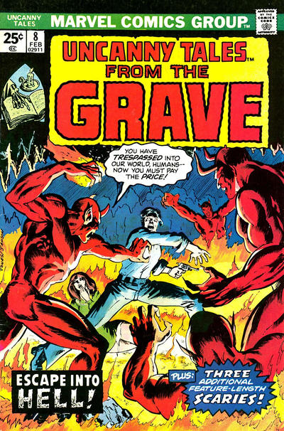 Cover for Uncanny Tales (Marvel, 1973 series) #8