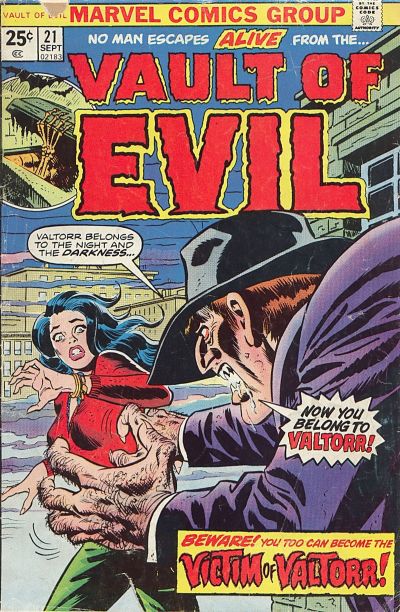 Cover for Vault of Evil (Marvel, 1973 series) #21