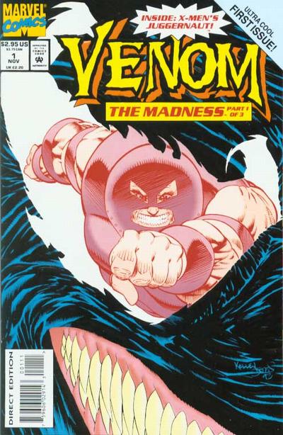 Cover for Venom: The Madness (Marvel, 1993 series) #1 [Direct Edition]