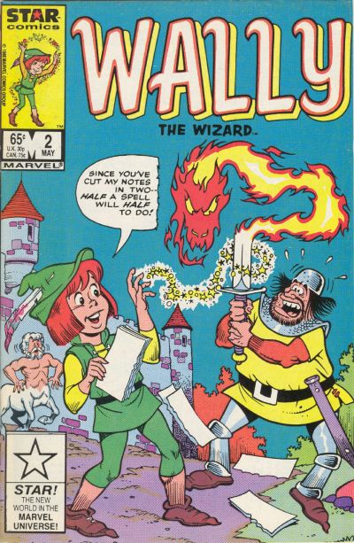 Cover for Wally the Wizard (Marvel, 1985 series) #2 [Direct]
