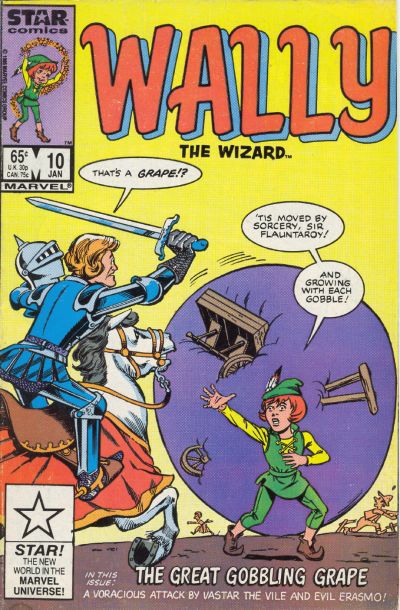 Cover for Wally the Wizard (Marvel, 1985 series) #10 [Direct]