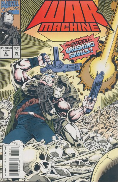 Cover for War Machine (Marvel, 1994 series) #6