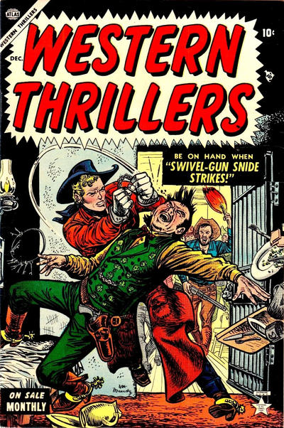 Cover for Western Thrillers (Marvel, 1954 series) #2