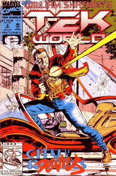 Cover for TekWorld (Marvel, 1992 series) #2 [Direct]
