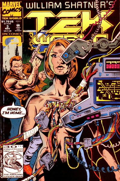 Cover for TekWorld (Marvel, 1992 series) #3 [Direct]