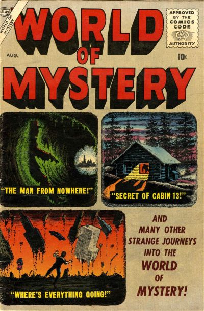 Cover for World of Mystery (Marvel, 1956 series) #2