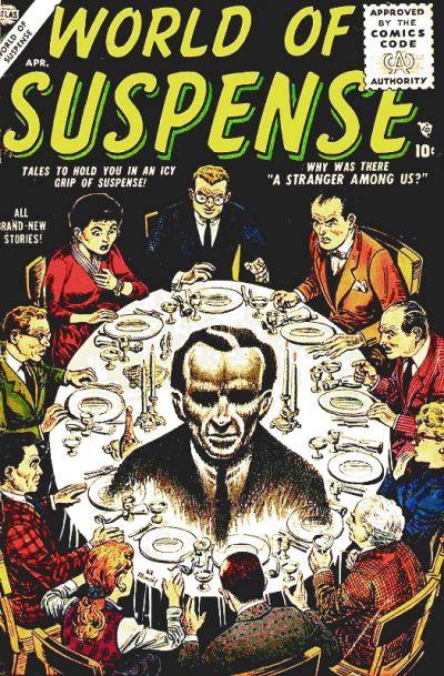 Cover for World of Suspense (Marvel, 1956 series) #1