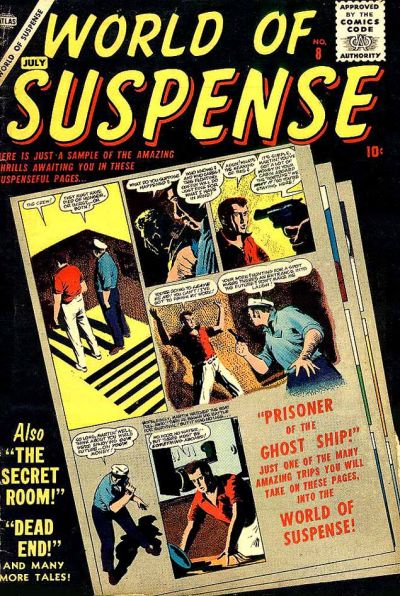 Cover for World of Suspense (Marvel, 1956 series) #8