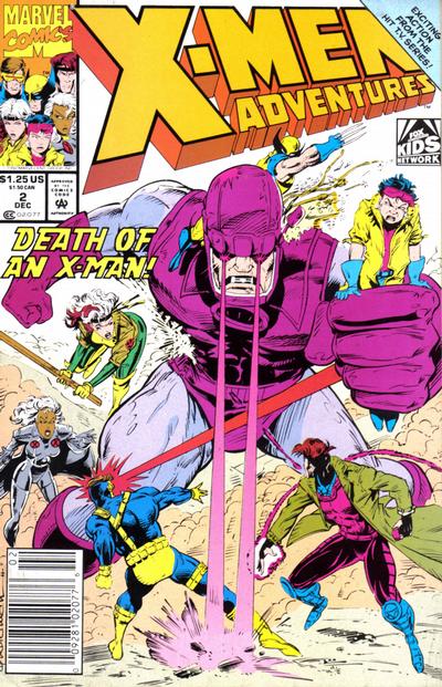 Cover for X-Men Adventures (Marvel, 1992 series) #2