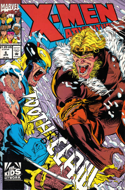 Cover for X-Men Adventures (Marvel, 1992 series) #6
