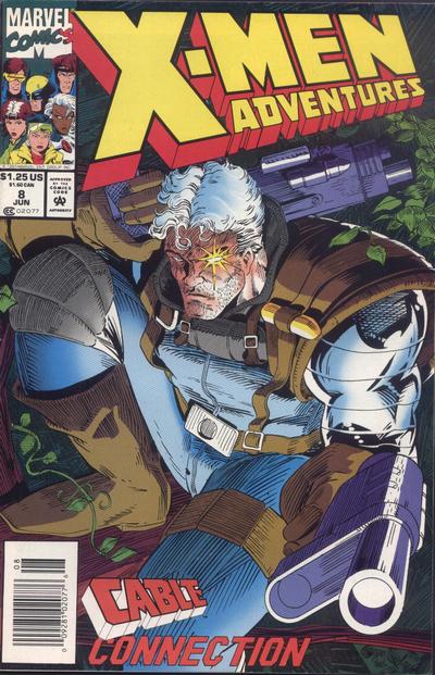Cover for X-Men Adventures (Marvel, 1992 series) #8 [Newsstand]