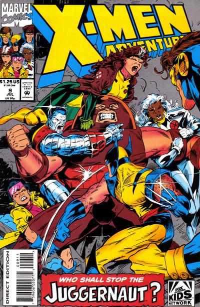 Cover for X-Men Adventures (Marvel, 1992 series) #9