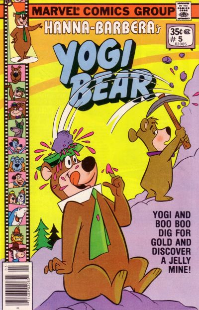Cover for Yogi Bear (Marvel, 1977 series) #5